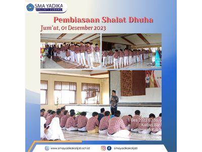 Pembiasaan Shalat Dhuha Bersama